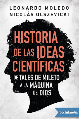Leonardo Moledo Historia de las ideas científicas