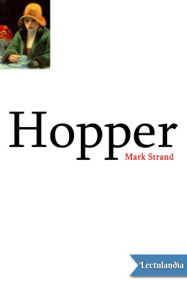 Mark Strand - Hopper
