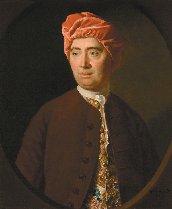 Retrato de David Hume realizado por Allan Ramsay en 1754 El filósofo - photo 1
