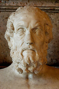 HOMERO en griego antiguo Hómēros siglo VIII a C es el nombre dado - photo 4
