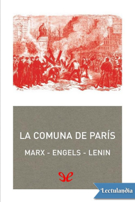 Karl Marx La Comuna de París