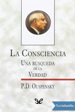 P. D. Uspenskii - La Consciencia