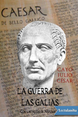 Cayo Julio César La guerra de las Galias