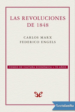 Karl Marx - Las revoluciones de 1848