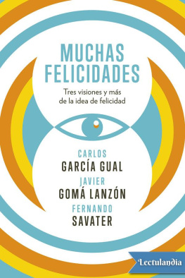 Carlos García Gual Muchas felicidades