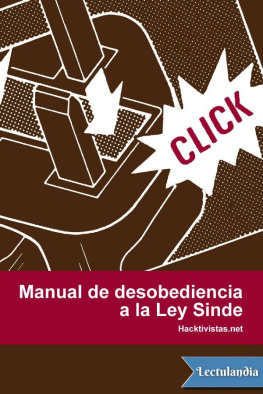 Hacktivistas.net Manual de desobediencia a la Ley Sinde