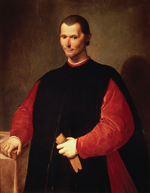 Retrato del secretario Nicolás Maquiavelo por el pintor manierista - photo 1