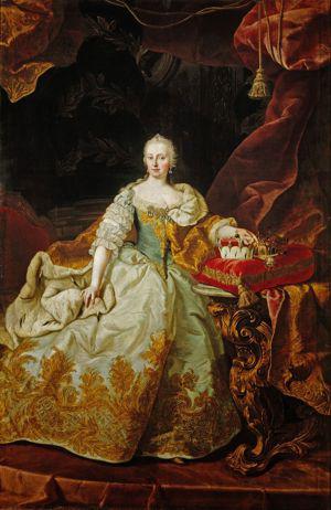 María Teresa de Austria Era una niña aún cuando el 20 de octubre de 1740 - photo 2
