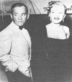 Marilyn con Johnny Hyde el famoso agente de Hollywood que le consiguió papeles - photo 2