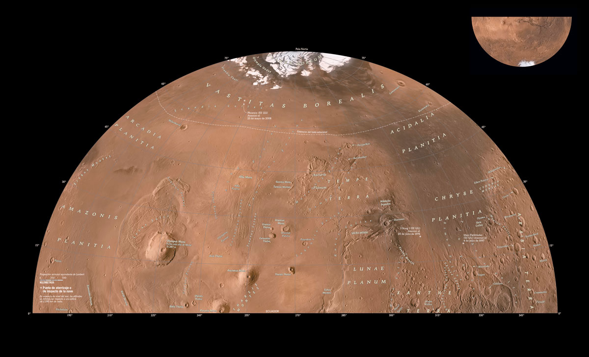 El magnífico Olympus Mons el mayor de los volcanes de la región de Tharsis - photo 8