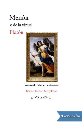 Platón - Menón