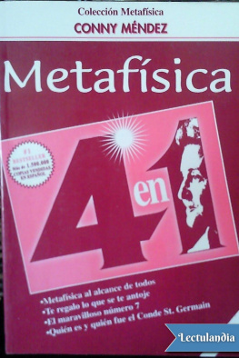 Conny Méndez - Metafísica 4 en 1 Vol.1