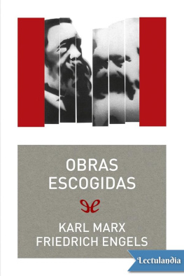 Karl Marx Obras escogidas