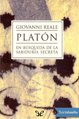 Giovanni Reale Platón