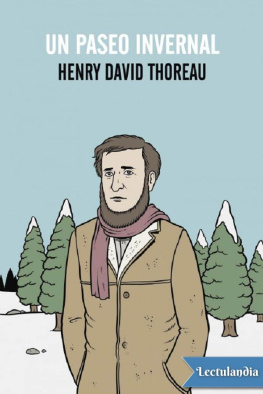 Henry David Thoreau - Un paseo de invierno