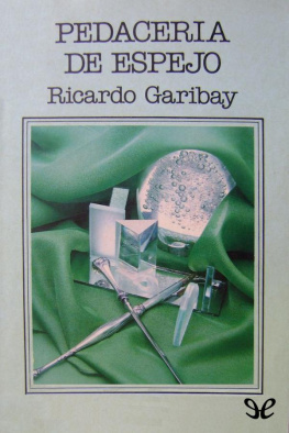 Ricardo Garibay Pedacería de espejo