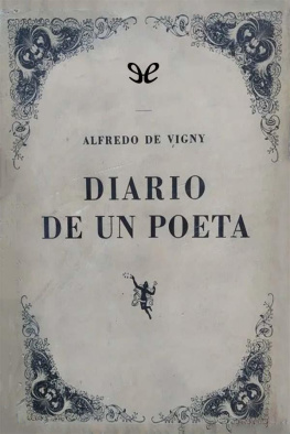 Alfred de Vigny - Diario de poeta