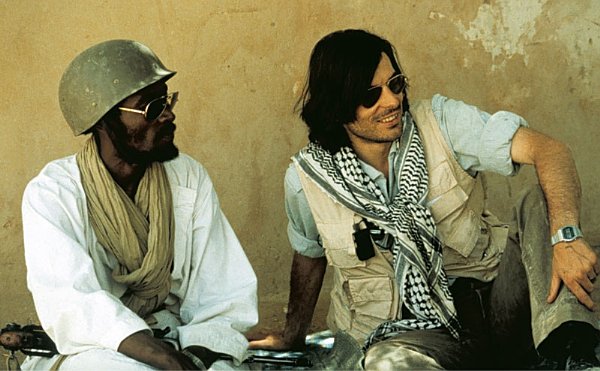 Mohamed Moussa Kosso Dazika y el autor en Salal frente a la Legión - photo 8