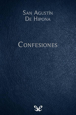San Agustín De Hipona Confesiones