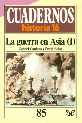 Gabriel Cardona - La guerra en Asia (1)
