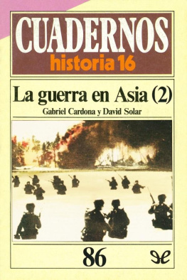 Gabriel Cardona - La guerra en Asia (2)