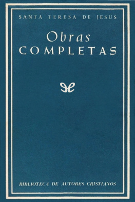 Santa Teresa de Jesús - Obras completas (B. A. C.)