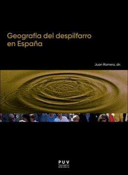 Varios Autores. - Geografía del despilfarro en España.