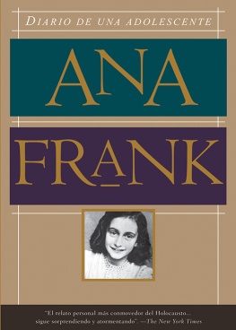 Anne Frank Diario de una adolescente
