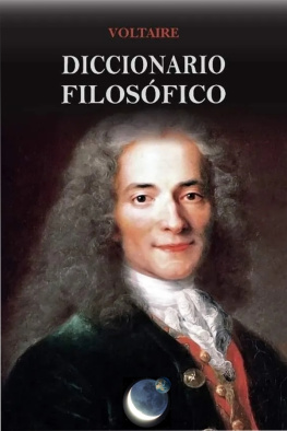 Voltaire Diccionario filosófico