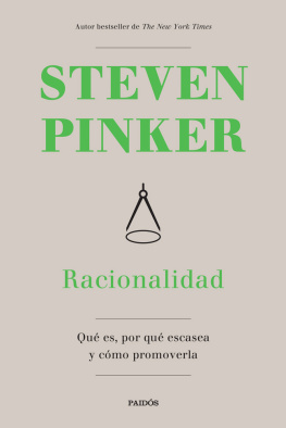 Steven Pinker Racionalidad