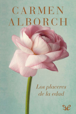 Carmen Alborch Los placeres de la edad