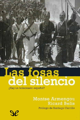Montse Armengou Las fosas del silencio