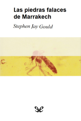 Stephen Jay Gould Las piedras falaces de Marrakech