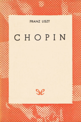 Franz Liszt Chopin