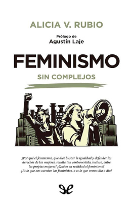 Alicia V. Rubio Feminismo sin complejos