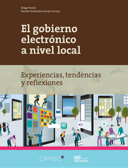 Diego Pando (editor) El gobierno electrónico a nivel local: experiencias, tendencias y reflexiones
