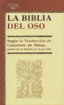 Casiodoro de Reina - Biblia del Oso (1569)