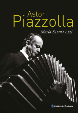 María Susana Azzi Astor Piazzolla (Spanish Edition)