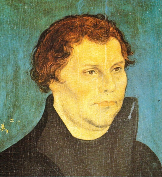 Retrato del fraile agustino Martín Lutero en la época en que su actividad - photo 3