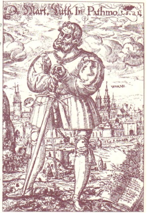Martín Lutero según un grabado alemán de 1521 por H Göding Su vida - photo 5