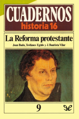 AA. VV. La Reforma protestante