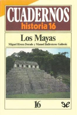 Manuel Ballesteros Gaibrois Los Mayas