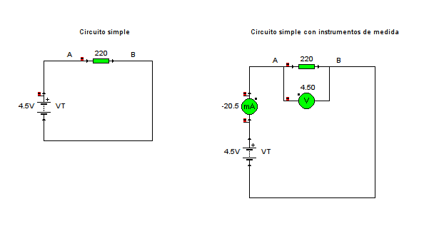 Prácticas de Electricidad y Electrónica Circuito simple y la Ley de Ohm - photo 1