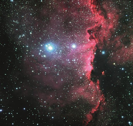 ESO La nube molecular RCW108 visible como la zona oscura que se encuentra - photo 7