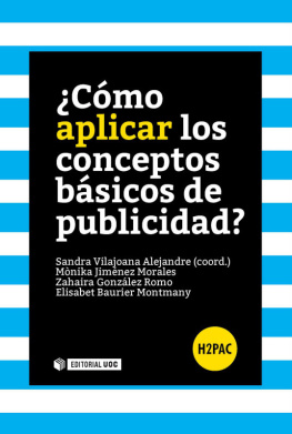 Vilajoana Alejandre Sandra ¿Cómo aplicar los conceptos básicos de publicidad?