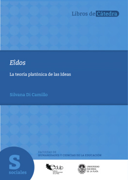 Silvana Di Camillo Eîdos: la teoría platónica de las ideas