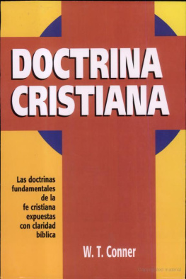 W T Conner - Doctrina Cristiana