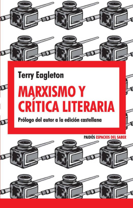 Eagleton - Marxismo y crítica literaria