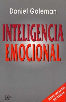 Daniel Goleman Inteligencia Emocional