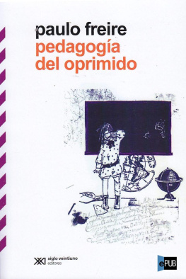 Paulo Freire Pedagogía del oprimido